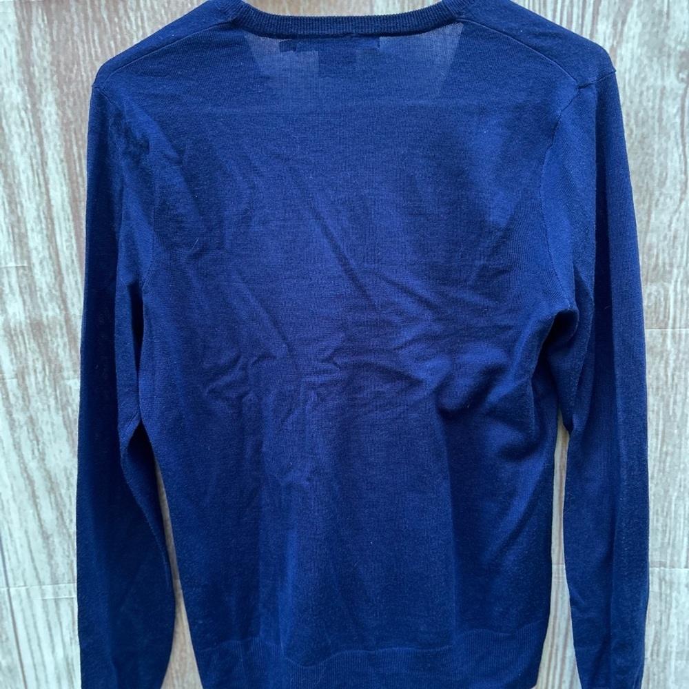 VTG Ralph Lauren Golf M Italian wool lightweight sweater preppy quiet luxury - Picture 5 of 9